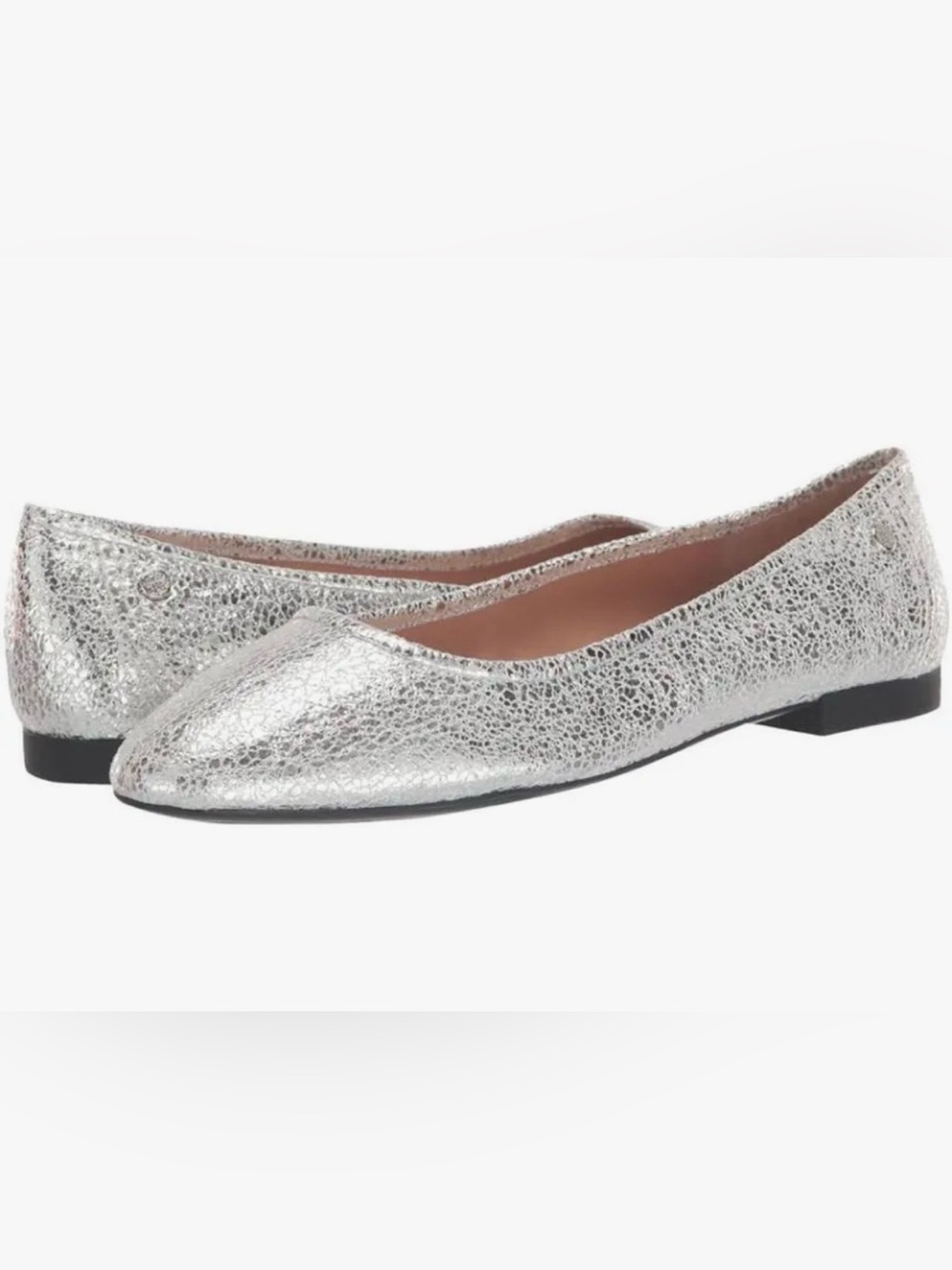 New Vince Camuto Women's Minndy silver flats size 8